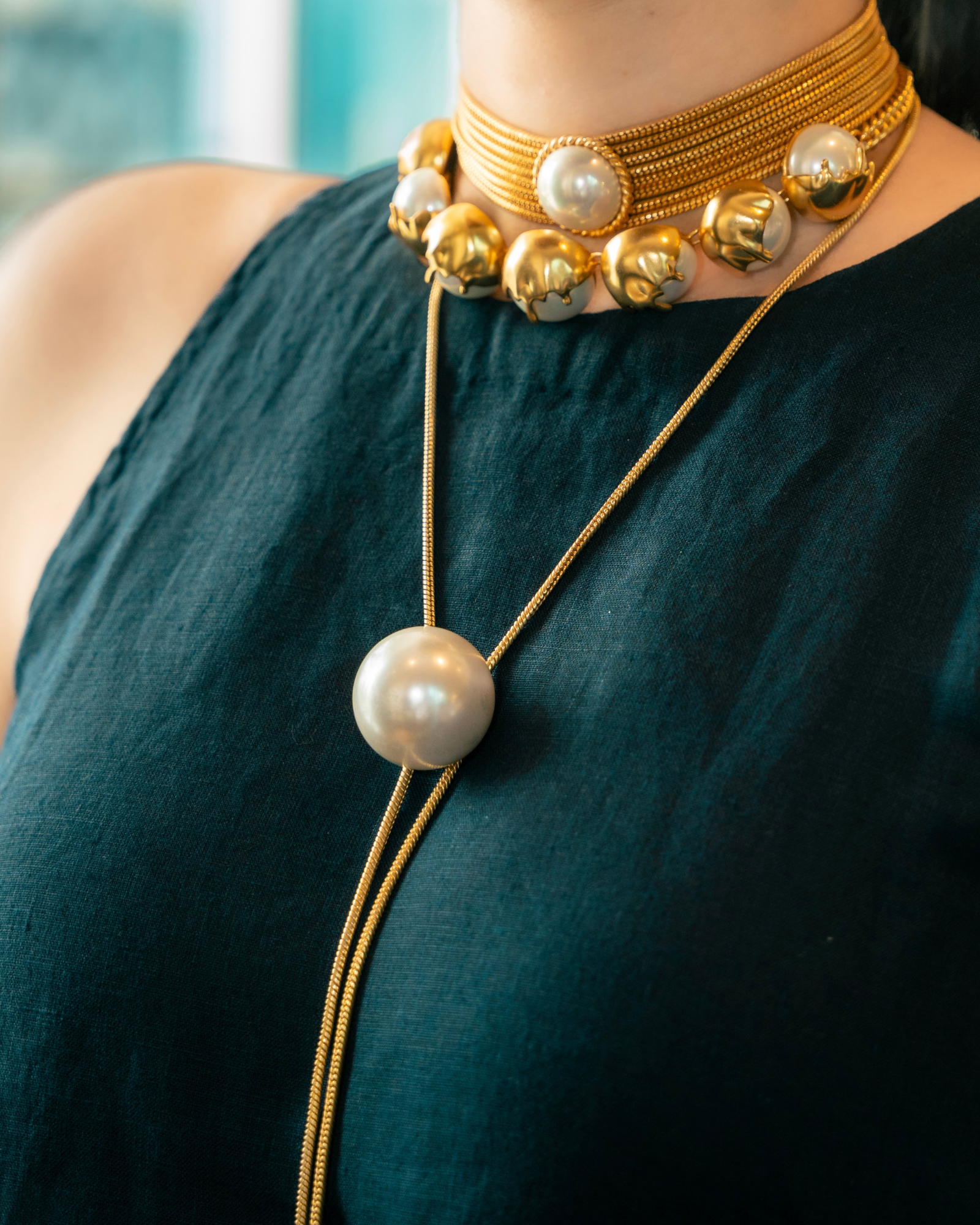 Senora Chained Choker