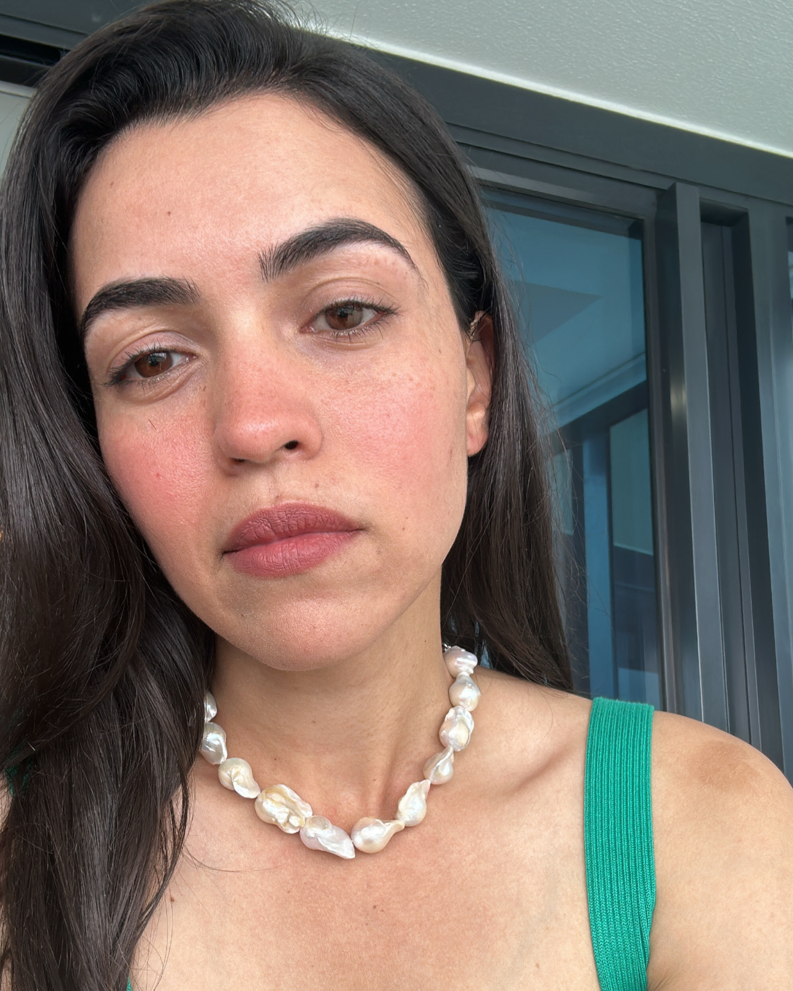 Single Baroque Pearl Choker