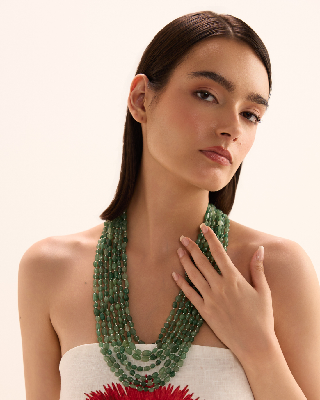 Evergreen Necklace (7 Lines)