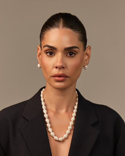 Single Pearl Drops - White