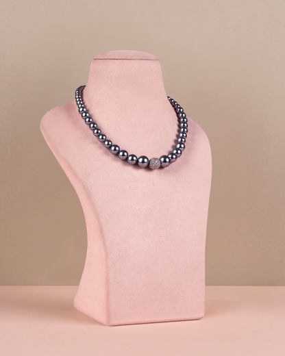 Graded Pearl Single - Dark Silver Swarovski