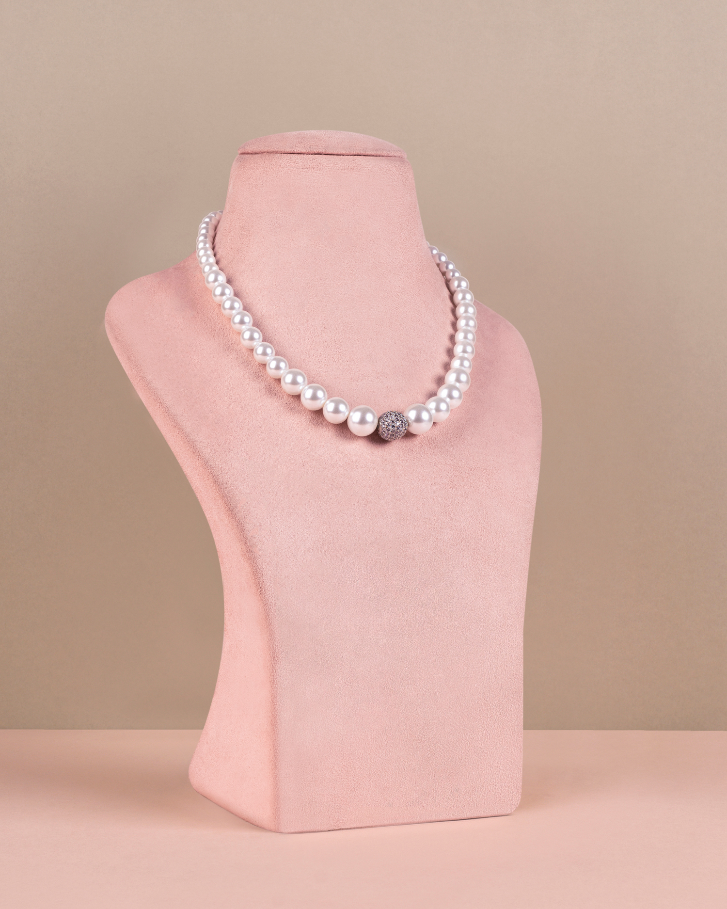 Graded Pearl Single - White Swarovski