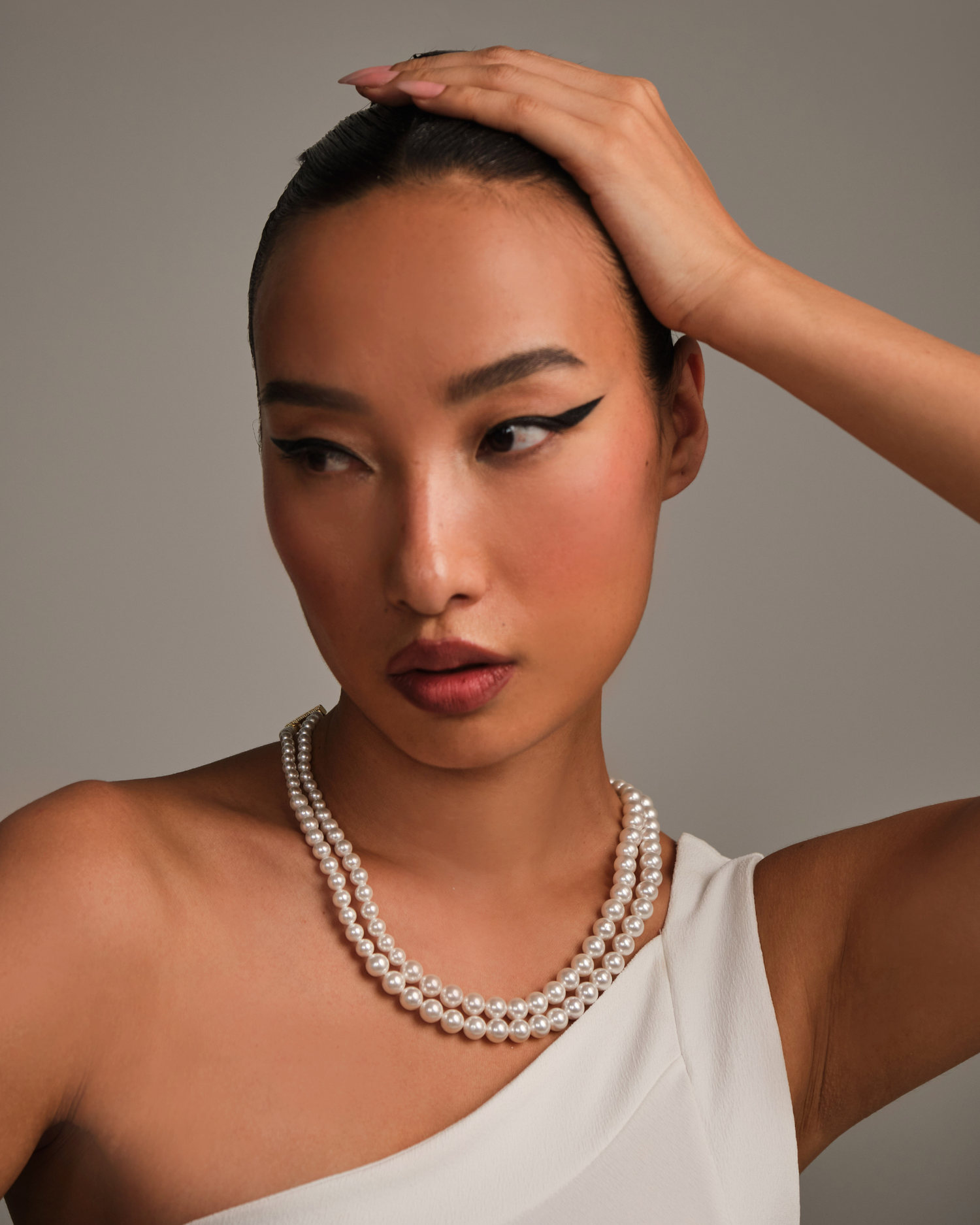 Mini Graded Pearl Necklace