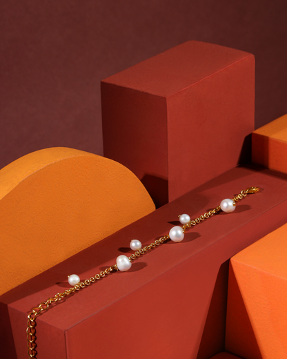 Alternate Pearl Bracelet
