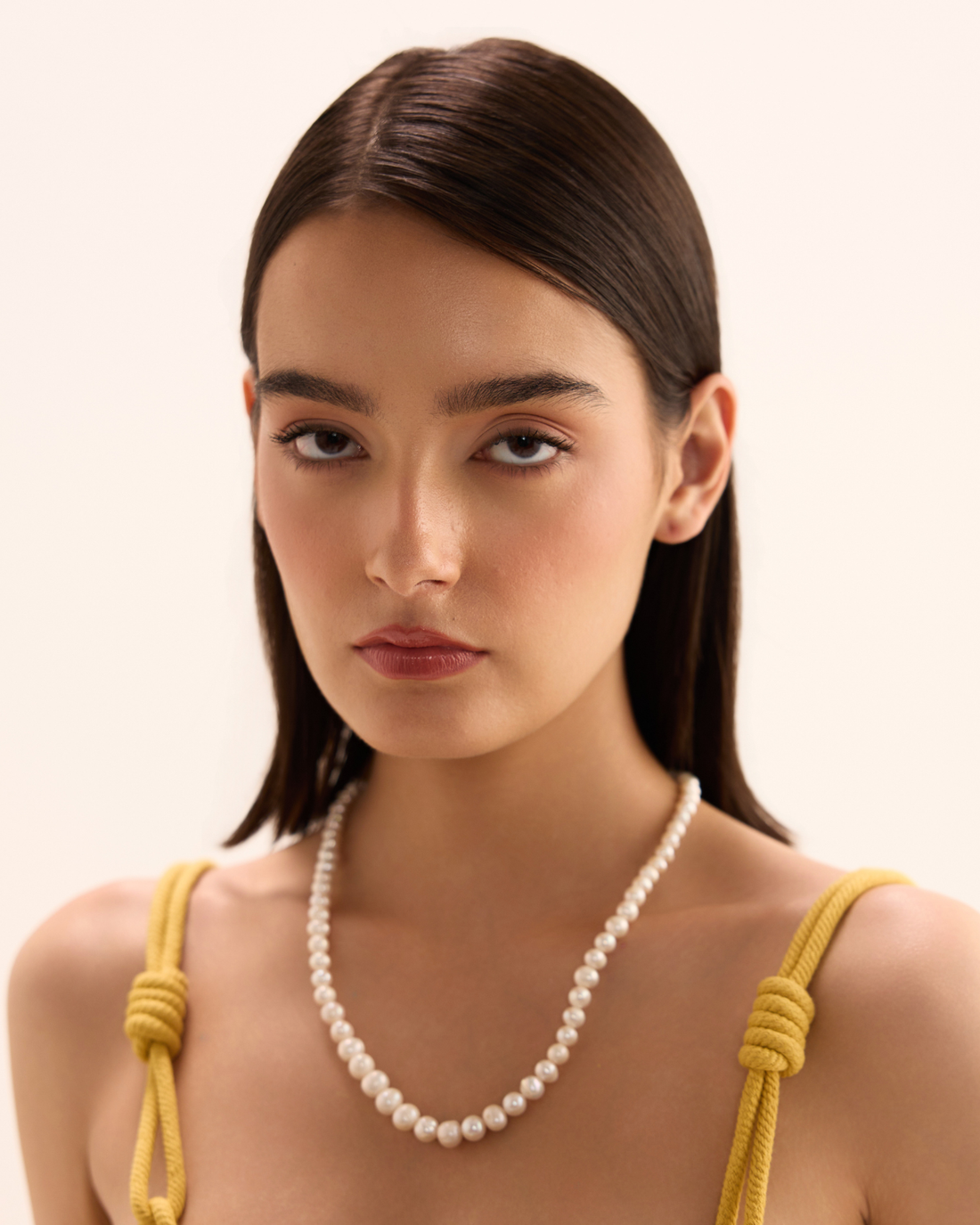 Graded Natural Pearl Necklace