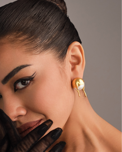 Melting Studs - Golden