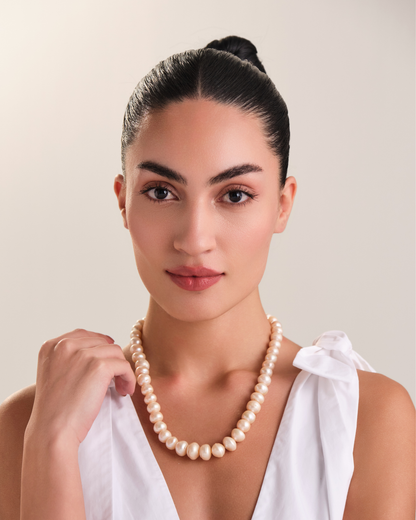 Natural Pearl Single - Peach