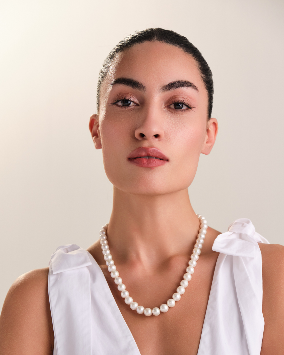 Natural Luxe Pearl Necklace