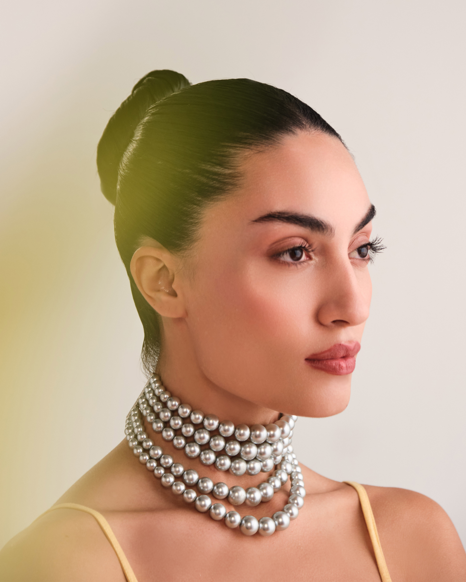 Major Pearl Necklace - Silver