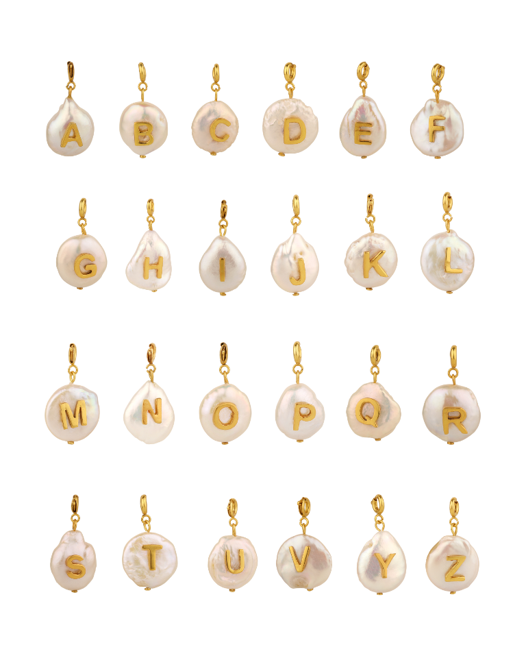 Initial Pearl Chain Set