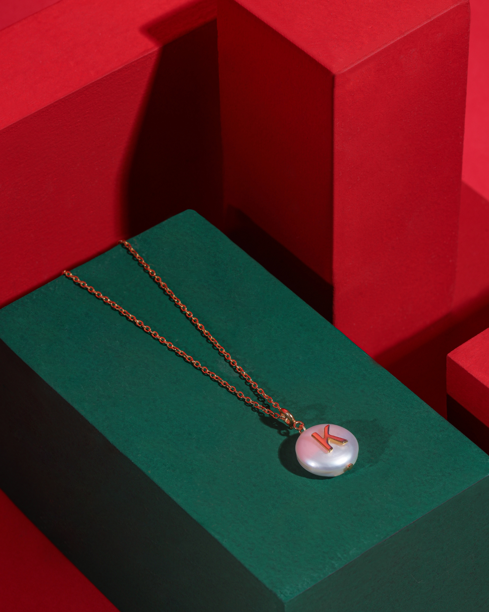 Initial Pearl Necklace (Children)