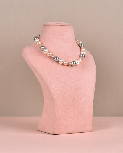 Swarovski Single - Orange, Silver &amp; White - Anaash