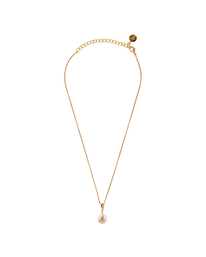 Initial Pearl Necklace - Anaash