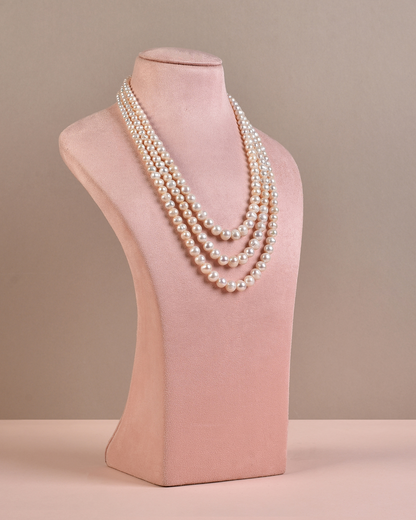 Triple Graded Pearls - Natural